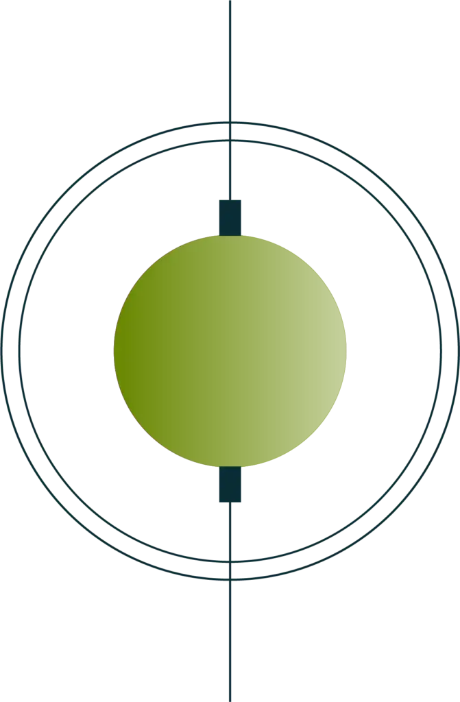 green circle